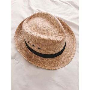 Straw Fedora Hat